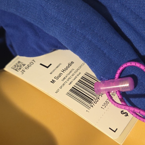 Adidas Blue Oversized Hooded Sweater - Picture 7 of 8